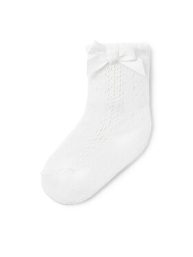 Mayoral Dlhé ponožky Mayoral 9714 Écru