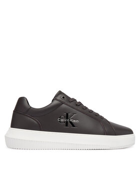 Calvin Klein Sportcipők Calvin Klein Chunky Cupsole Mono Lth YM0YM01317 Barna