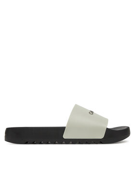 Calvin Klein Pantoletten Calvin Klein Chunky Pool Slide Rub HM0HM01063 Weiß