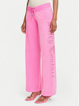 Juicy Couture Juicy Couture Donji dio trenerke Old Gothic JCWBJ226334 Ružičasta Regular Fit