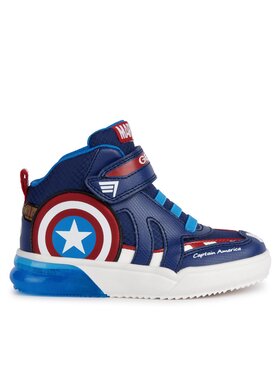 Geox Sneakersy Geox MARVEL J Grayjay Boy J369YC 0FU50 C0735 DD Tmavomodrá