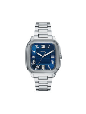 Fossil Pulkstenis Fossil Crosby FS6121 Sudraba