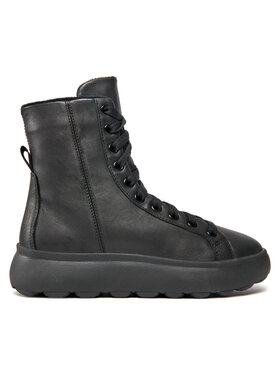 Geox Schnürschuhe Geox D Spherica Ec4.1 D36TCD 00085 C9999 Schwarz