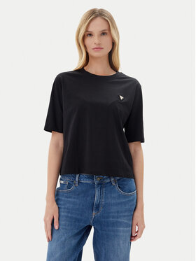 Guess Guess Футболка V4BI21 I3Z14 Чорний Relaxed Fit