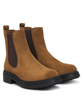 Clarks Členková obuv s elastickým prvkom Clarks Orinoco3 Top 26327127 Hnedá