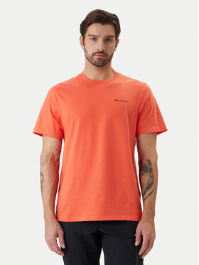Columbia Columbia Camiseta CSC™ Logo Back Tee 2155011 Naranja Regular Fit