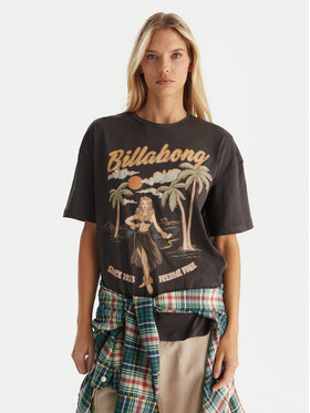 Billabong Billabong T-shirt EBJZT00477 Nero Oversize