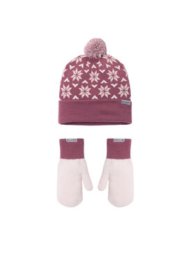 Columbia Set di Cappello e Guanti Columbia Snowflake 2180781 Rosa scuro