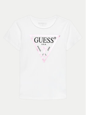 Guess Guess Футболка J73I56 K8HM0 Білий Regular Fit
