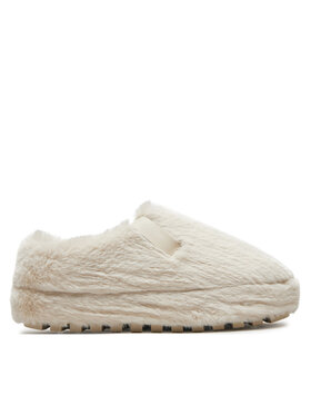 Calvin Klein Jeans Papuci de casă Calvin Klein Jeans Home Anke Slipper Wn Fur YW0YW01596 Écru