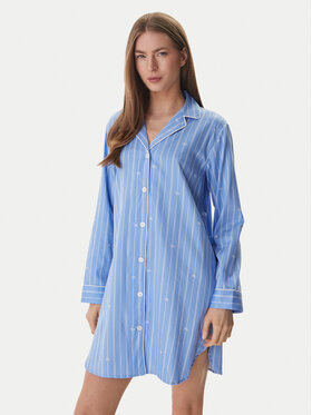LAUREN RALPH LAUREN LAUREN RALPH LAUREN Нічна сорочка ILN32490 Голубий Relaxed Fit