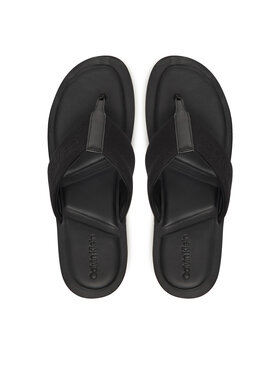 Calvin Klein Čības uz pirksta Calvin Klein Toepost Cv Logo HM0HM01745 Melns