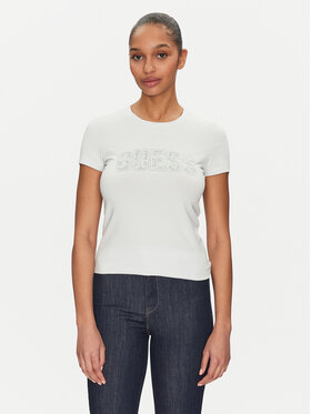 Guess Guess Футболка W5GI04 J1314 Блакитний Slim Fit