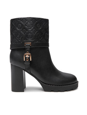 Guess Polokozačky Guess Neadla FLFNEA FAL10 Černá