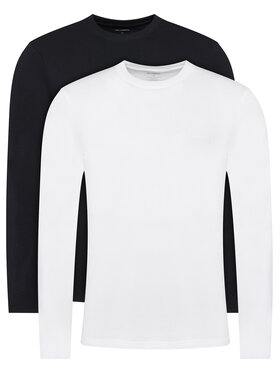 KARL LAGERFELD KARL LAGERFELD Conjunto de camisetas A4M47003 Negro Regular Fit