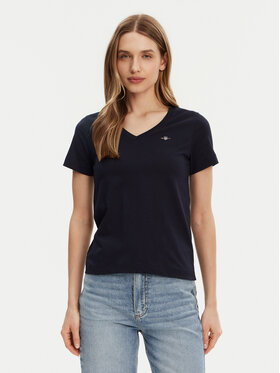 Gant Gant T-Shirt Shield 4200750 Dunkelblau Regular Fit