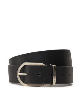 Calvin Klein Pánsky opasok Calvin Klein Adj Casual Round 35Mm K50K512838 Čierna