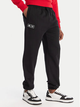 Kappa Kappa Pantaloni da tuta Olmos 311M2TW Nero Regular Fit