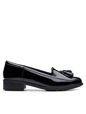 Clarks Лофери Clarks Havisham Edge 26178704 Чорний