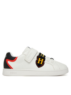 Geox Sneakersy Geox J Eclyper J56LSB 000BC C0404 D Biela