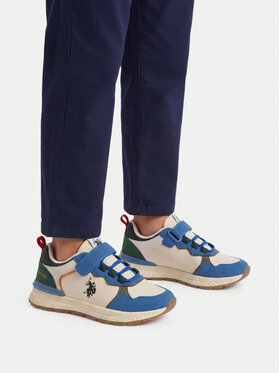U.S. Polo Assn. Снікерcи U.S. Polo Assn. EO-ALEX001K/6TY1 Écru