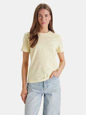 Calvin Klein Jeans Calvin Klein Jeans Camiseta Monogram LV047B224G Amarillo Regular Fit