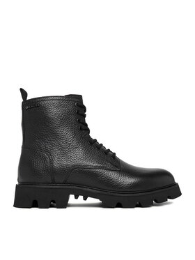 G-Star Raw Šnurovacia obuv G-Star Raw EO-ROWHIDE-03 MI08 Čierna