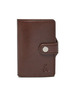 Semi Line Puzdro na kreditné karty Semi Line P8296-3 Hnedá