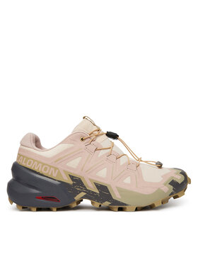 Salomon Взуття для бігу Salomon Speedcross 6 W L49197100 Бежевий