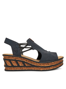 Rieker Sandale Rieker 68175-14 Bleumarin