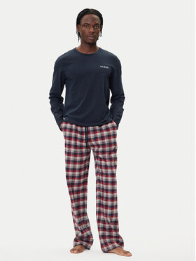 Guess Guess Pijama U5BX00 K0400 Azul marino Regular Fit
