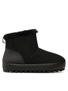 Calvin Klein Jeans Пантофи Calvin Klein Jeans Home Anke Slipper YW0YW01592 Черен
