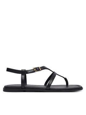 Tommy Hilfiger Sandali Tommy Hilfiger Th Buckle FW0FW09367 Črna