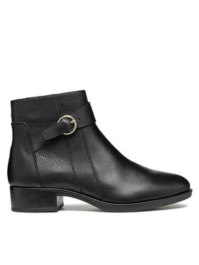 Geox Īsie zābaki Geox D Felicity D46G1A 04304 C9997 Melns