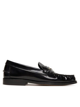 Tommy Hilfiger Mokasyny Tommy Hilfiger Hilfiger Penny Abrasivato FW0FW09257 Czarny