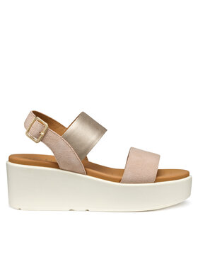 Geox Sandále Geox D Xand 2.2S D45M1A 022NF C8156 Béžová