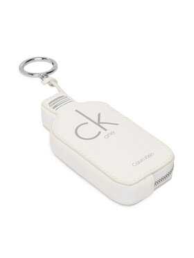 Calvin Klein Schlüsselanhänger Calvin Klein Ck One Bottle Zip Small Pouch LV04F1246G Weiß