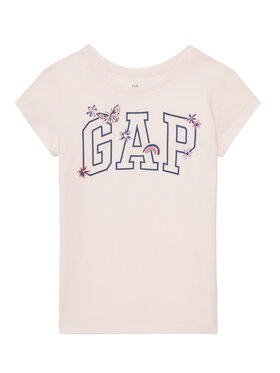 Gap Gap T-shirt 721891-01 Rosa Regular Fit