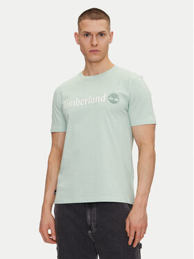 Timberland Timberland Футболка TB0A5UPQ Зелений Regular Fit