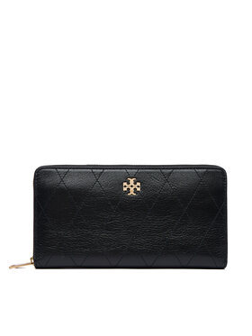 Tory Burch Гаманець Tory Burch Charlie 186047 Чорний
