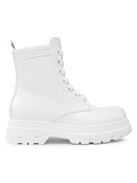 Tommy Hilfiger Čižmy Tommy Hilfiger T4A5-33039-1453 M Biela