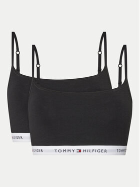 Tommy Hilfiger Tommy Hilfiger Top liemenėlių komplektas UW0UW05528 Juoda