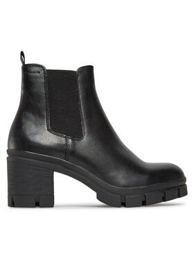 Tamaris Členková obuv s elastickým prvkom Tamaris 1-25409-41 Čierna