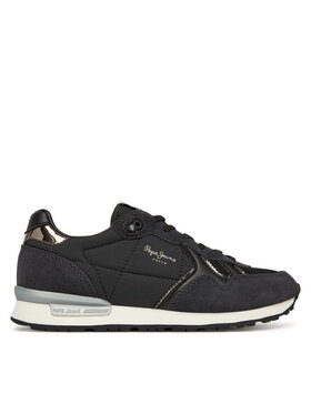 Pepe Jeans Tenisice Pepe Jeans Brit Mirror W PLS400004 Crna