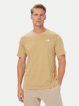 The North Face The North Face Camiseta Evolution Simple Dome NF0A8CZ2 Amarillo Regular Fit
