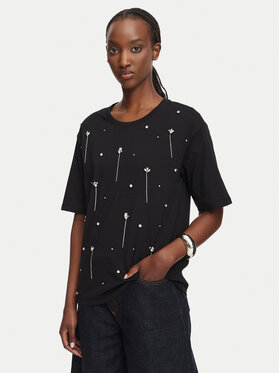 Liu Jo Liu Jo Camiseta WF6398 JS904 Negro Boxy Fit