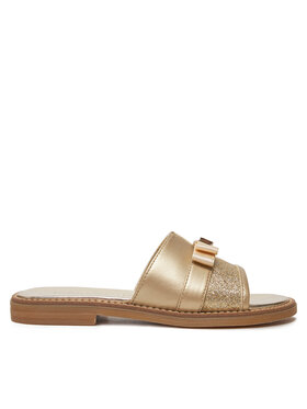 Tommy Hilfiger Şlapi Tommy Hilfiger Sandal T4A2-33942-0572 M Auriu