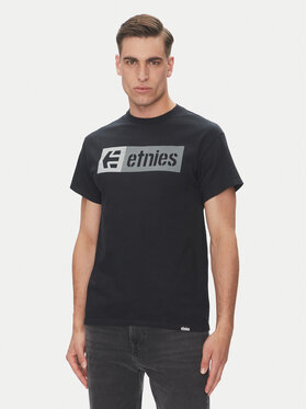 Etnies Etnies Футболка New Box 4130002282 Чорний Regular Fit