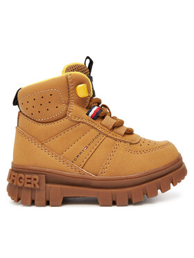 Tommy Hilfiger Schnürstiefeletten Tommy Hilfiger T1X5-34127-1696206 Braun