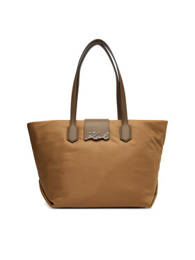 KARL LAGERFELD Kabelka KARL LAGERFELD A3W30029 Hnedá